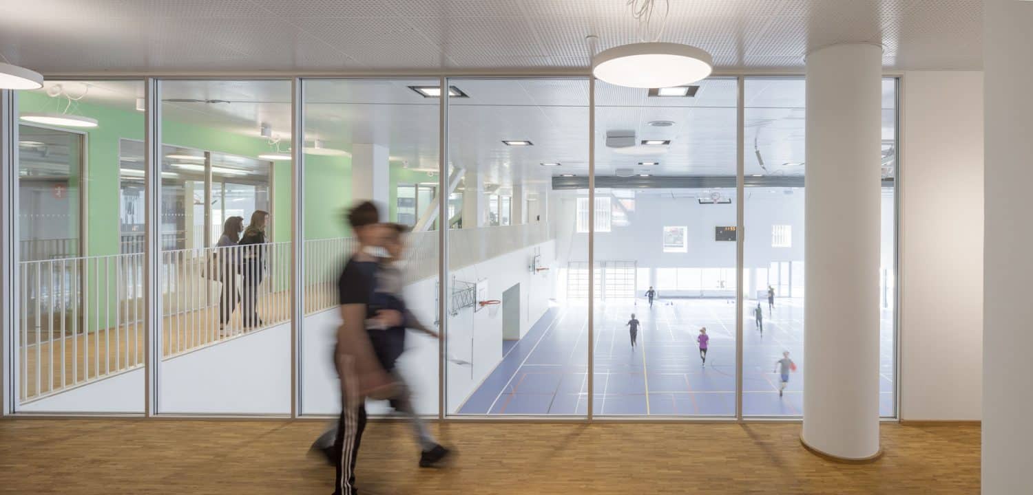 photo of students walking in the campus
