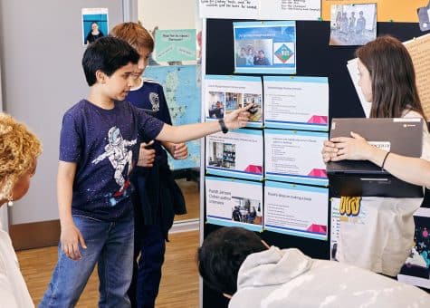 photo of students studying together