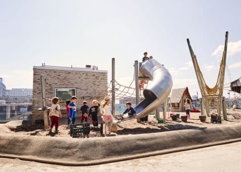photo of children playing in the playground