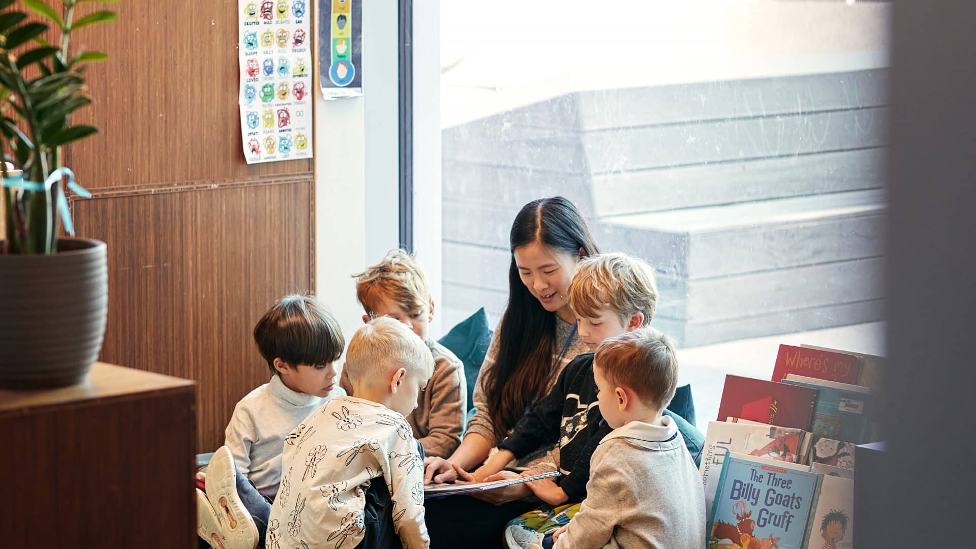photo of early childhood students