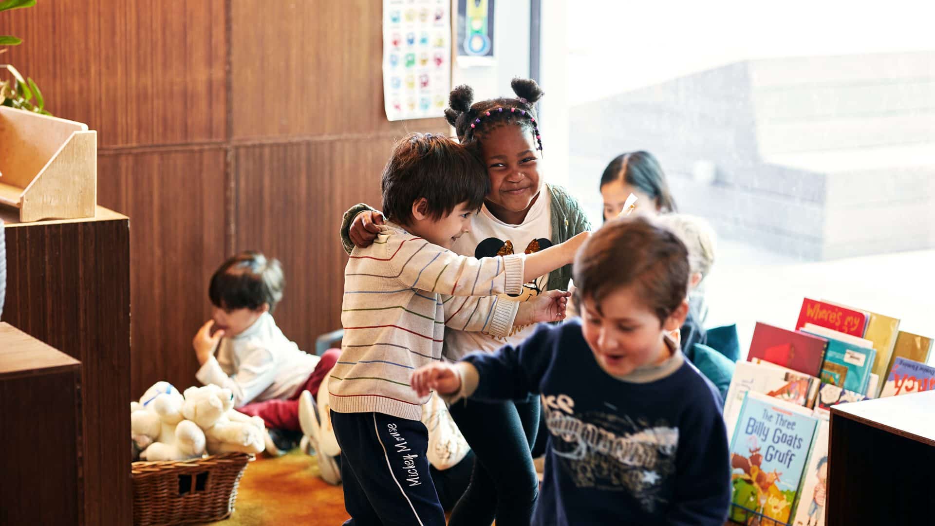 photo of early childhood students