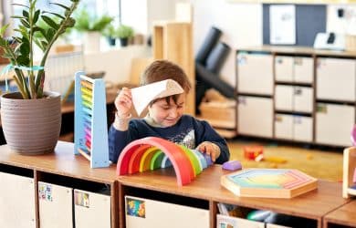 photo of early childhood students