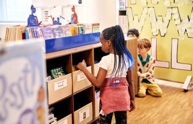 photo of early childhood students in the classroom