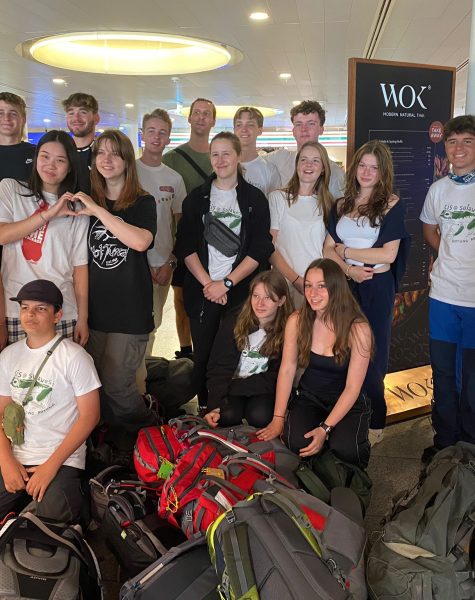 CIS students about to depart for Sulawesi