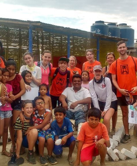 Team Peru on location