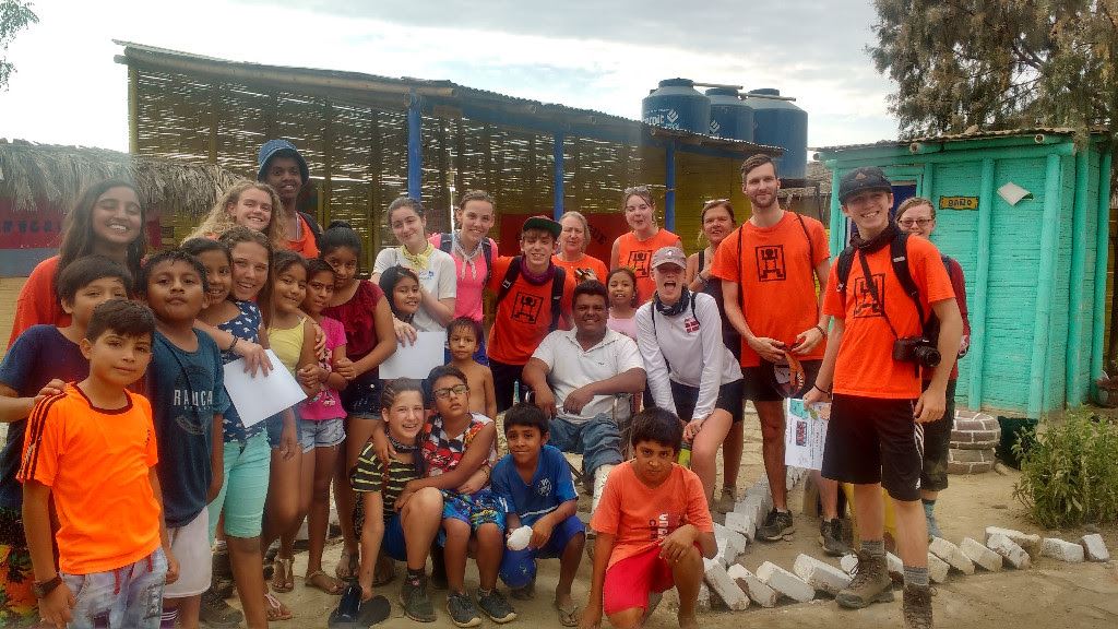 Team Peru on location