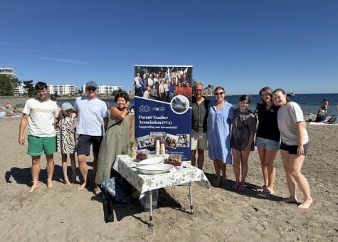 PTA event on beach